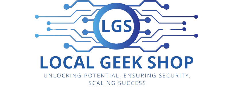 The Local Geek Shop logo